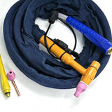 Max QQ150A TIG Welding Torch Complete Flexible Head with Consumables 4M