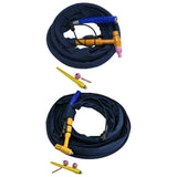 Max QQ150A TIG Welding Torch Complete Flexible Head with Consumables 4M