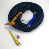Max QQ150A TIG Welding Torch Complete Flexible Head with Consumables 4M