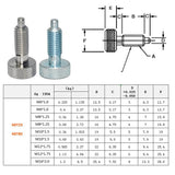 Max Stainless Steel Locking Hand Index Pin Plunger with Rest Position B