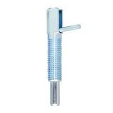 Max Steel Indexing Plungers Lever Type Coarse Thread M16 Galvanized Steel