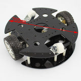 Maxbell Intelligent Car 37GB Deceleration Motor DIY Kit Robot Chassis Model