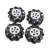 Max 4pcs 80/97mm Omnidirectional Mecanum Wheel with Coupling D