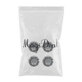 Max 4pcs 80/97mm Omnidirectional Mecanum Wheel with Coupling D