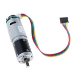 Max DC 12V 330RPM Geared Motor with Encoder High Torque