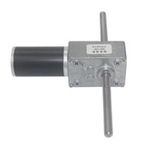 Max DC12V Large Torque Metal Turbo Worm Gearbox Reduction Gear Motor 260rpm