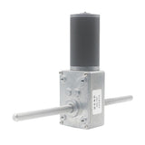 Max DC12V Large Torque Metal Turbo Worm Gearbox Reduction Gear Motor 260rpm