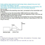 Max 1-30Mhz LED VSWR DIY Manual Antenna Tuner Kit Module For HAM RADIO CW QRP