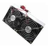 Max Thermoelectric Peltier Refrigeration Cooling System DIY Kit Double Fan