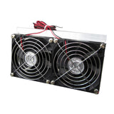 Max Thermoelectric Peltier Refrigeration Cooling System DIY Kit Double Fan