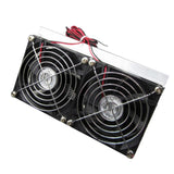 Max Thermoelectric Peltier Refrigeration Cooling System DIY Kit Double Fan