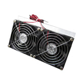 Max Thermoelectric Peltier Refrigeration Cooling System DIY Kit Double Fan