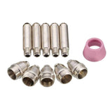 Max SG-55 AG-60 WSD-60 Plasma Cutter Cutting Torch Tip Nozzles Consumables 11pcs