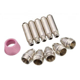Max SG-55 AG-60 WSD-60 Plasma Cutter Cutting Torch Tip Nozzles Consumables 11pcs