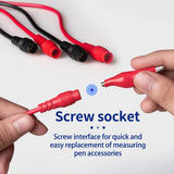Max 18 in 1 Electronic Test Leads Kit Digital Multimeter Leads Alligator Clips