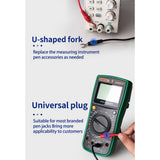 Max 18 in 1 Electronic Test Leads Kit Digital Multimeter Leads Alligator Clips