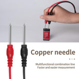 Max 18 in 1 Electronic Test Leads Kit Digital Multimeter Leads Alligator Clips