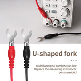 Max 18 in 1 Electronic Test Leads Kit Digital Multimeter Leads Alligator Clips