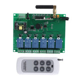 Max 110-240V Relay Module 6 Channel RF Relay Board With Remote Control Switch