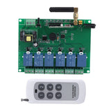 Max 110-240V Relay Module 6 Channel RF Relay Board With Remote Control Switch