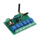 Max 110-240V Relay Module 6 Channel RF Relay Board With Remote Control Switch