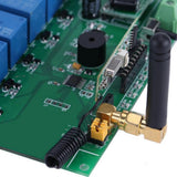 Max 110-240V Relay Module 6 Channel RF Relay Board With Remote Control Switch