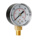Max Metal Radial Pressure Gauge for Air Compressor TS-Y40Z8 0-20bar 0-300psi