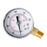 Max Metal Radial Pressure Gauge for Air Compressor TS-Y40Z8 0-20bar 0-300psi