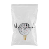 Max Metal Radial Pressure Gauge for Air Compressor TS-Y40Z8 0-20bar 0-300psi