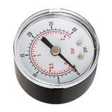 Max Metal Radial Pressure Gauge for Air Compressor TS-Y40Z8 0-2Bar 0-30psi