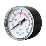 Max Metal Radial Pressure Gauge for Air Compressor TS-Y40Z8 0-2Bar 0-30psi