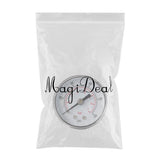 Max Pressure Gauge 40mm Dial Pneumatic 0-100 PSI 0-7 Bar Horizontal Back Mount