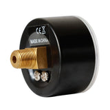 Max Metal Radial Pressure Gauge for Air Compressor TS-Y40Z8 0-14bar 0-200psi
