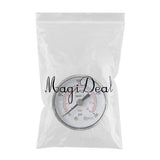 Max Metal Radial Pressure Gauge for Air Compressor TS-Y40Z8 0-14bar 0-200psi