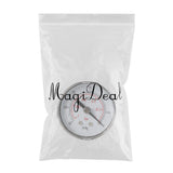 Max Pressure Gauge 40mm Dial Pneumatic -1-0bar, -30-0inHg Horizontal Back Mount