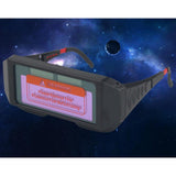 Max Anti-glare UV Solar Welding Safe Glasses Protective Eye Goggles Blue