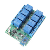 Max 8CH Relay Board Bluetooth Delay Relay Switch Module for Android Phone 12V