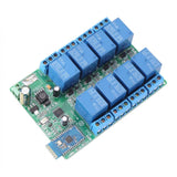 Max 8CH Relay Board Bluetooth Delay Relay Switch Module for Android Phone 12V