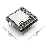 Max 24Bit Mini mp3 Player Audio Player Micro SD card Sound module Arduino