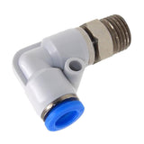 Max Pneumatic Push In Fittings Elbow for Air Nylon Pipe Tubing Tube 8-03