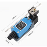 Max Momentary Limit Switch Roller Lever CNC Mill AC250V 1NC 1NO ME-8107-3