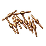 Max 10pcs Plasma Cutter Electrode for 40A/PT-31 Plasma Cutting Torch 30/40mm longer