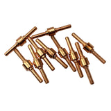 Max 10pcs Plasma Cutter Electrode for 40A/PT-31 Plasma Cutting Torch 30/40mm longer