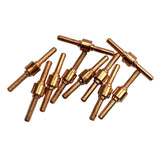 Max 10pcs Plasma Cutter Electrode for 40A/PT-31 Plasma Cutting Torch 30/40mm longer