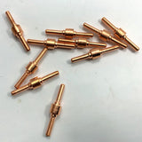 Max 10pcs Plasma Cutter Electrode for 40A/PT-31 Plasma Cutting Torch 30/40mm longer