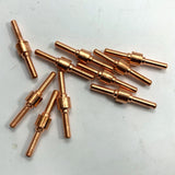Max 10pcs Plasma Cutter Electrode for 40A/PT-31 Plasma Cutting Torch 30/40mm longer
