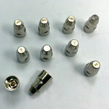 Max 10pcs P80 Plasma Cutter Nozzle Electrode for Plasma Cutting Torch Parts B