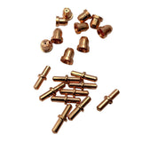 Max 10pcs 80 Plasma Cutter Nozzle Tips Metal for Plasma Torch Accessories Parts A