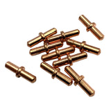 Max 10pcs 80 Plasma Cutter Nozzle Tips Metal for Plasma Torch Accessories Parts B