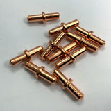 Max 10pcs 80 Plasma Cutter Nozzle Tips Metal for Plasma Torch Accessories Parts B